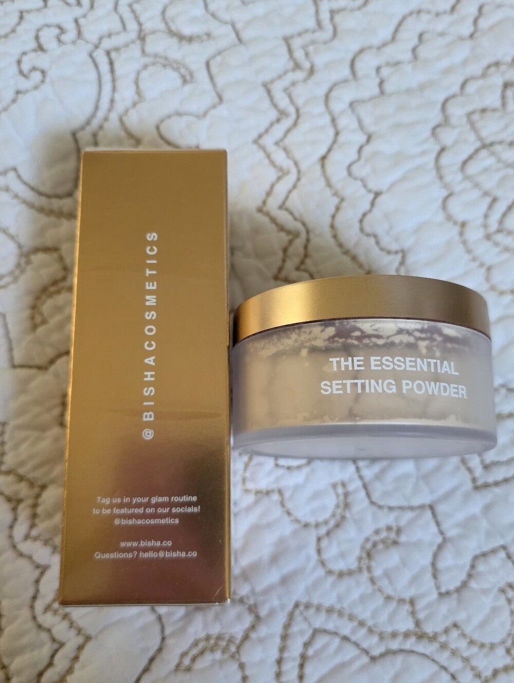 BISHA Essential Rice Water Makeup Primer & Translucent Setting Powder Duo NEW! - Picture 7 of 10